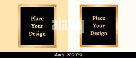 Frame mockup Stock Vector