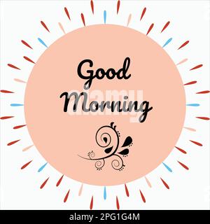 Good Morning Stock Vector