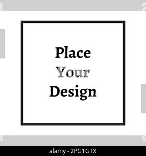 Frame mockup Stock Vector