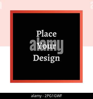 Frame mockup Stock Vector