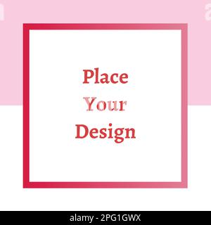 Frame mockup Stock Vector