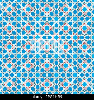 Seamless geometric ornament based on traditional islamic art. Great design for fabric,textile,cover,wrapping paper,background. Stock Vector