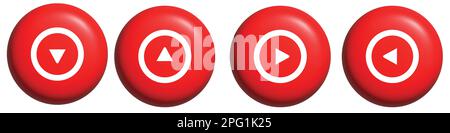 Media Buttons Vector Art sets Stock Vector