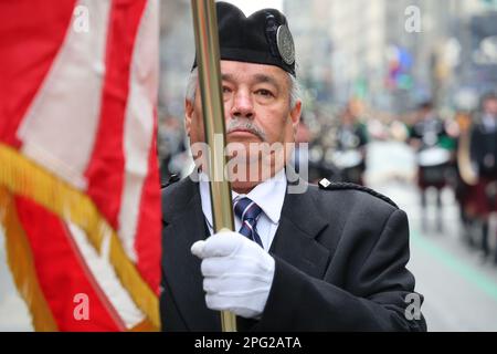 The Roisin Dubh Irish Pipe Band from East Islip, New York marches in ...