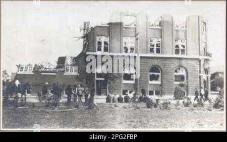 Regina Tornado June 30, 1912 Stock Photo