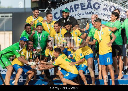 Rosário, SF - 11.03.2023: COPA AMÉRICA DE FUTEBOL DE AREIA