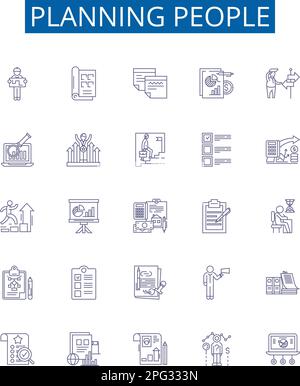 Organizing and arranging line icons collection. Neatness, Tidiness ...
