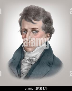 Giovanni Aldini 1762-1834 Italian Physicist Physician Stock Photo