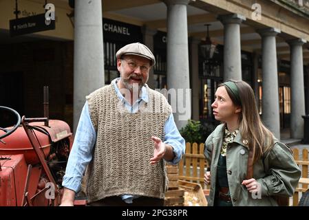 THE ‘PETER RABBIT™ EASTER ADVENTURE, A NEW LIVE, IMMERSIVE EXPERIENCE IN COVENT GARDEN, OPENS THIS WEEK AND WILL RUN FROM 22 MARCH – 16 APRIL 2023 Stock Photo