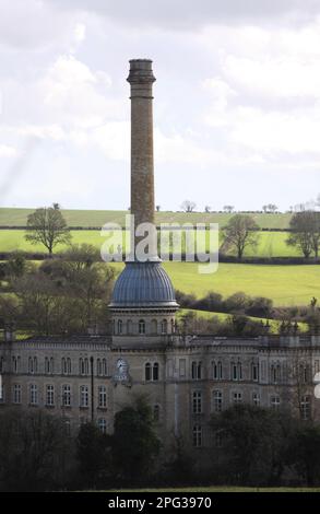 Bliss Tweed Mill in the Cotswolds Chipping Norton Oxfordshire England uk. Stock Photo