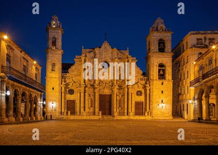 Havana Cathedral Stock Photo