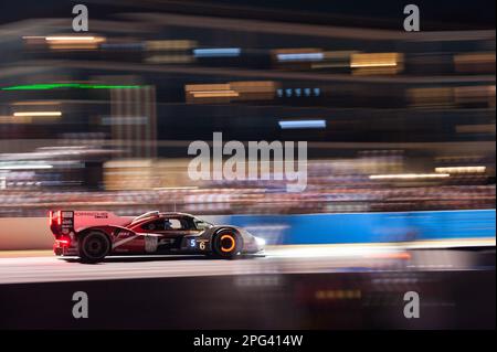 06 TANDY Nick (gbr), JAMINET Mathieu (fra), CAMERON Dane (usa), Porsche Penske Motorsport, Porsche 963, action during the Mobil 1 Twelve Hours of Sebring 2023, 2nd round of the 2023 IMSA SportsCar Championship, from March 15 to 18, 2023 on the Sebring International Raceway in Sebring, Florida, USA - Photo Jan-Patrick Wagner/DPPI Credit: DPPI Media/Alamy Live News Stock Photo