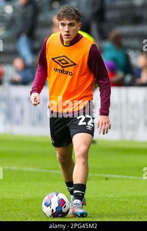 Derby County's Tony Springett ahead of the Sky Bet League One match at ...