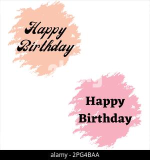 Happy birthday Stock Vector