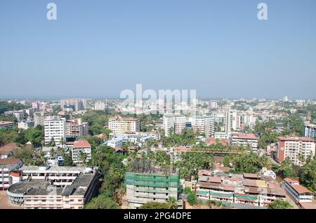 Green and clean Mangalore city located on the west coast of India Stock Photo