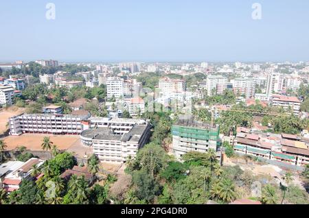 Green and clean Mangalore city located on the west coast of India Stock Photo