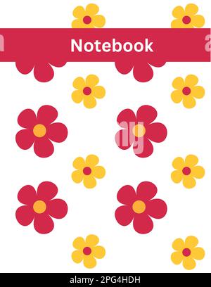 Notebook design Stock Vector
