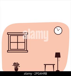 Living Room Stock Vector