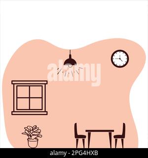 Living Room Stock Vector