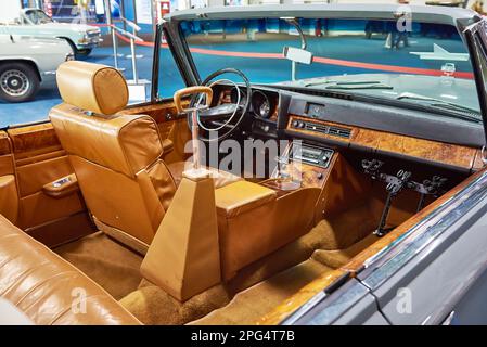 PARK PATRIOT, KUBINKA, MOSCOW REGION, RUSSIA - July 11, 2017: ZIL-115 Russian limousine for army generals Stock Photo