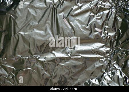 Silver Foil Texture Background Stock Photo - Download Image Now - Paper,  Platinum, Silver Colored - iStock