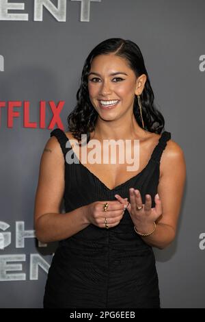 Actress Luciane Buchanan attends Los Angeles special screening of