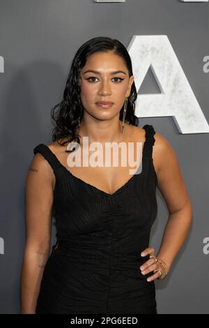 Actress Luciane Buchanan attends Los Angeles special screening of