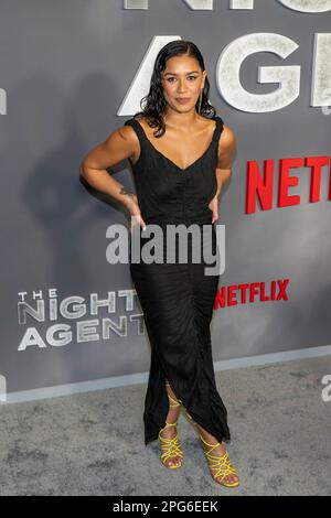 Actress Luciane Buchanan attends Los Angeles special screening of