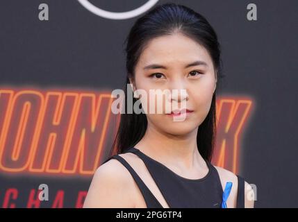 Aimée Kwan at the 'John Wick: Chapter 4' film premiere, London, UK - 06