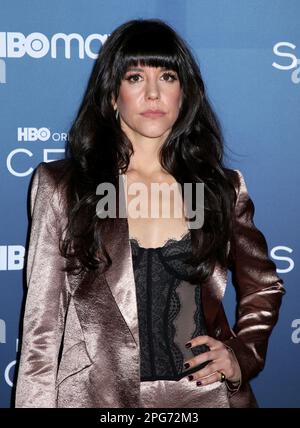 Zoe Winters attending the 'Succession' Season 3 Premiere held at the