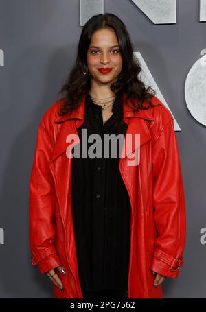 20 March 2023 -Los Angeles, California - Ella D'souza. The Night Agent Los Angeles Special Screening held at Netflix Tudum Theater in Los Angeles. (Credit Image: © Fs/AdMedia via ZUMA Press Wire) EDITORIAL USAGE ONLY! Not for Commercial USAGE! Stock Photo