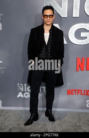 20 March 2023 -Los Angeles, California - Curtis Lum. The Night Agent Los Angeles Special Screening held at Netflix Tudum Theater in Los Angeles. (Credit Image: © Fs/AdMedia via ZUMA Press Wire) EDITORIAL USAGE ONLY! Not for Commercial USAGE! Stock Photo