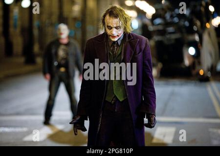 The Dark Knight  Batman  Heath Ledger Stock Photo