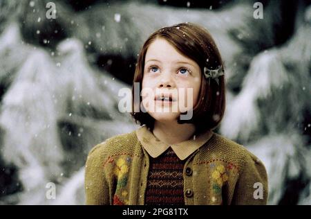 The Chronicles of Narnia: The Lion, the Witch and the Wardrobe  Georgie Henley Stock Photo