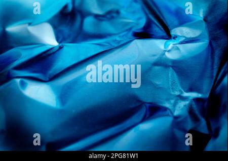 blue metal abstract background Stock Photo