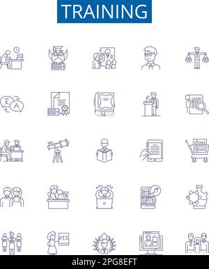 Tuition line vector icons and signs. Fees, Education, Learning, Cost ...