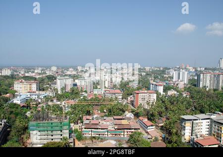 Green and clean Mangalore city located on the west coast of India Stock Photo