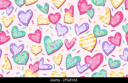 Doodle hearts sketch set. Various different hand drawn love heart icon love collection isolated on white background. Red heart symbol for Couple Stock Vector