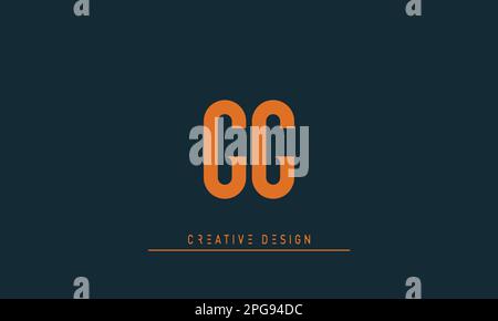 Alphabet letters Initials Monogram logo FG , GF Stock Vector