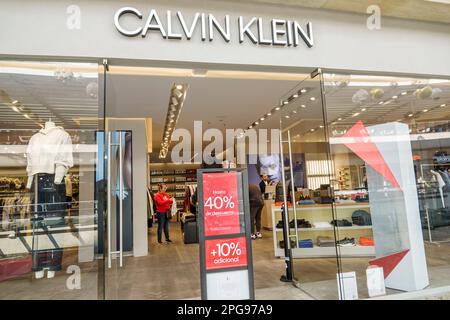 ROME, ITALY - CIRCA NOVEMBER, 2017: Calvin Klein clothing on display at a  second flagship store of Rinascente in Rome Stock Photo - Alamy
