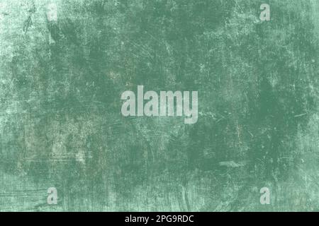 Celadon green painted grunge background Stock Photo