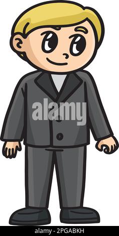 Wedding Groom Cartoon Colored Clipart Stock Vector Image & Art - Alamy