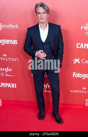 March 21, 2023, Madrid, Madrid, Spain: Ernesto Alterio attends â€™Fotogramas de Plata' Awards - Red Carpet at Barcelo Theatre on March 21, 2023 in Madrid, Spain (Credit Image: © Jack Abuin/ZUMA Press Wire) EDITORIAL USAGE ONLY! Not for Commercial USAGE! Stock Photo