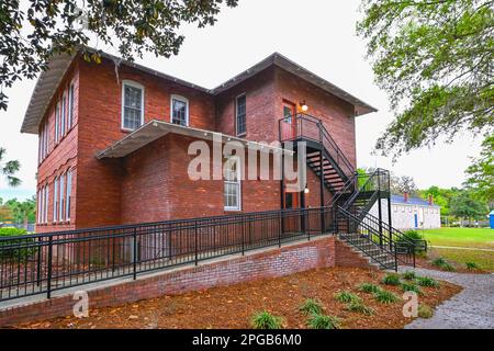 Newberry Florida, USA March 18, 2023. Newberry Historic District and has been placed on the National Register of Historic Places. Stock Photo