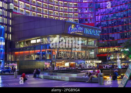Sony Center, Potsdamer Platz, Tiergarten, Mitte, Berlin, Germany Stock Photo
