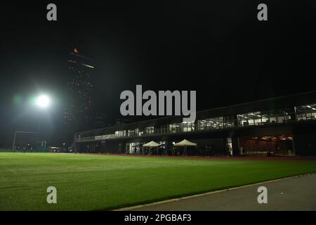 Chiba, Japan. 21st Mar, 2023. General view Football/Soccer : Japan National team training in Chiba, Japan . Credit: AFLO SPORT/Alamy Live News Stock Photo