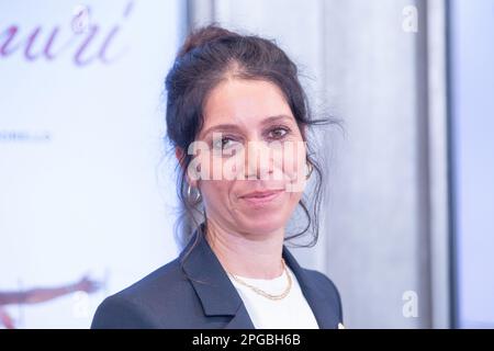 March 21, 2023, Rome, RM, Italy: Italian actress Simona Malato attends the photocall of the film 'Stranizza d'amuri' at Cinema Quattro Fontane in Rome (Credit Image: © Matteo Nardone/Pacific Press via ZUMA Press Wire) EDITORIAL USAGE ONLY! Not for Commercial USAGE! Stock Photo
