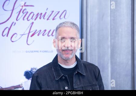 March 21, 2023, Rome, RM, Italy: Italian director and actor Beppe Fiorello attends the photocall of the film 'Stranizza d'amuri' at Cinema Quattro Fontane in Rome (Credit Image: © Matteo Nardone/Pacific Press via ZUMA Press Wire) EDITORIAL USAGE ONLY! Not for Commercial USAGE! Stock Photo