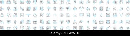 Women rights line icons, signs, symbols vector, linear illustration set ...