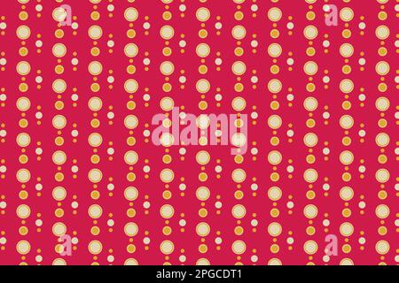 Pattern with geometric elements in yellow-red tones. vector abstract gradient background Stock Vector